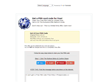 Tablet Screenshot of freepsncodes.cc